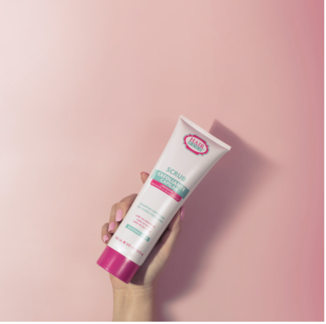 Scrub exfoliante capilar
