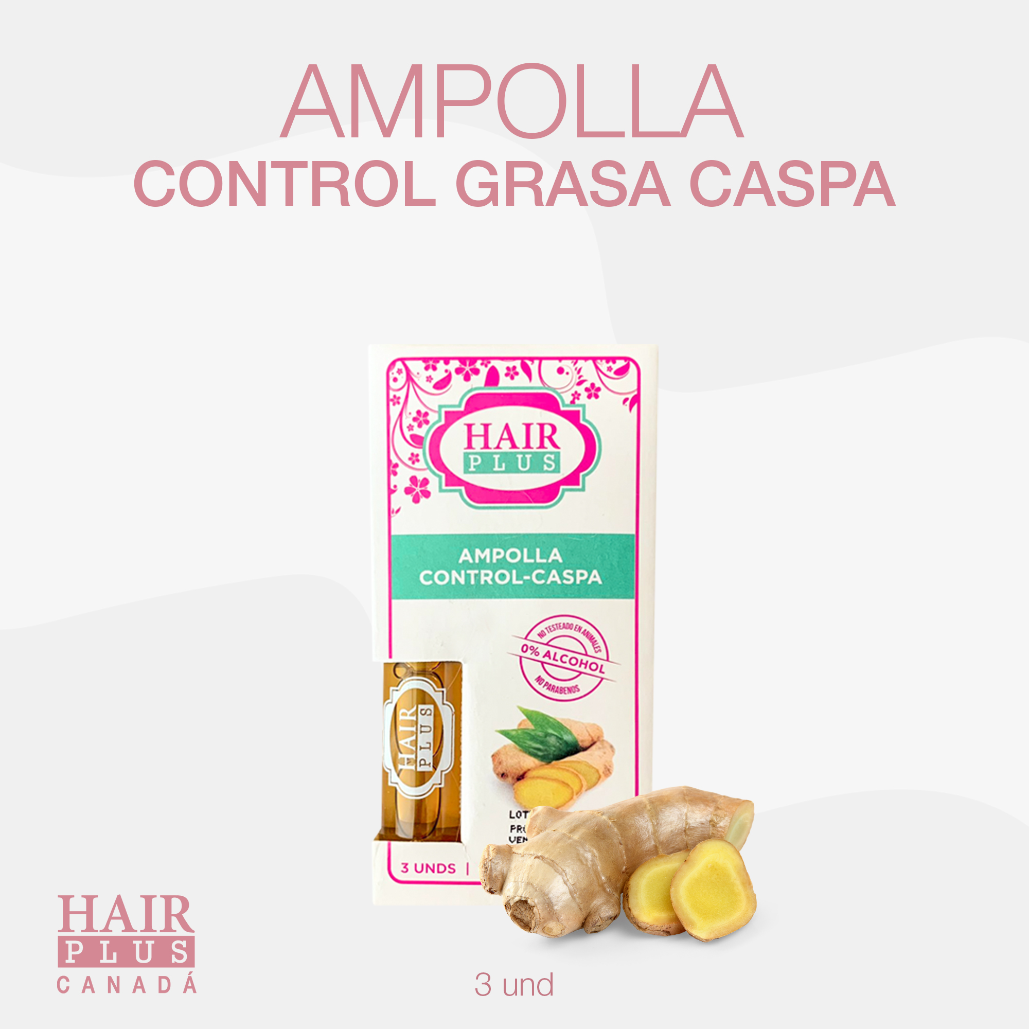 Ampolla control caspa/grasa - Imagen 2