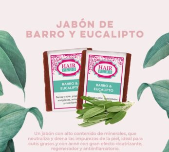 Jabón de Barro y eucalipto.