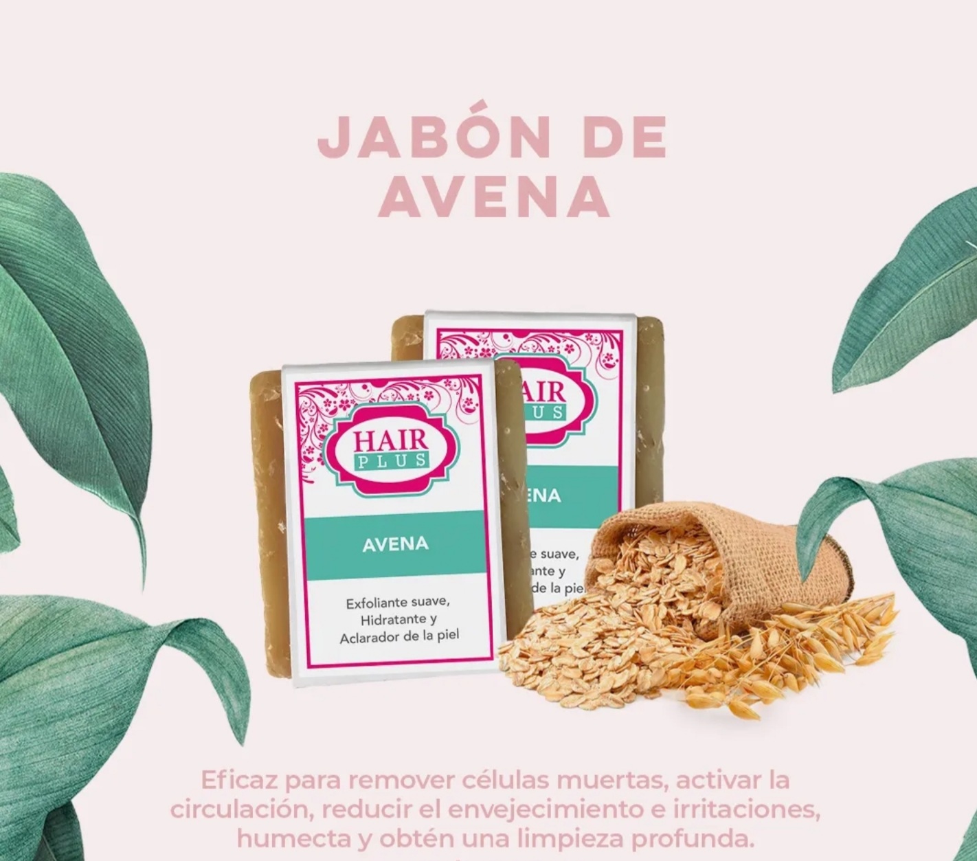 Jabón de Avena.
