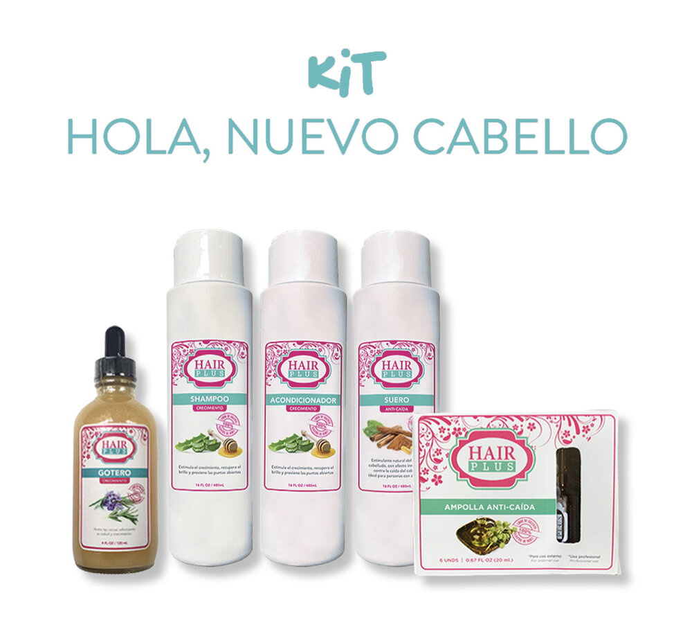 KIT HOLA NUEVO CABELLO